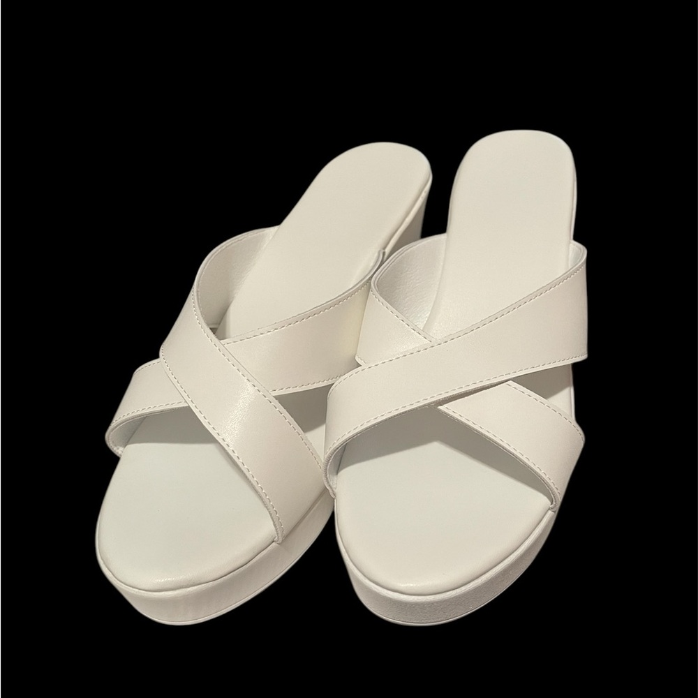 Elegant White Women's Sandals
